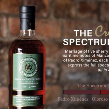 NEWS: Sherry Spectrum Series No.1 – 12 Jahre Whisky by Cadenhead´s 46% (Tullibardine)